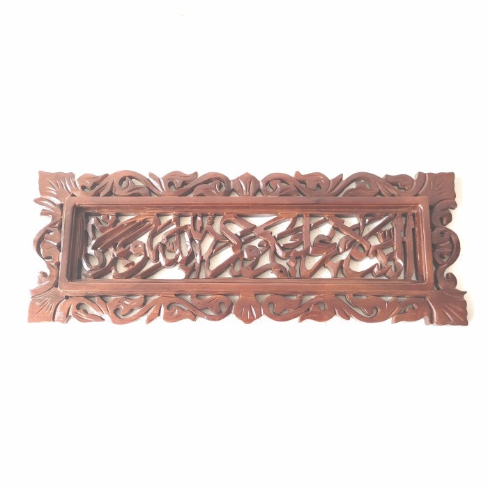 

Terlaris Kaligrafi Salam Kayu Jati