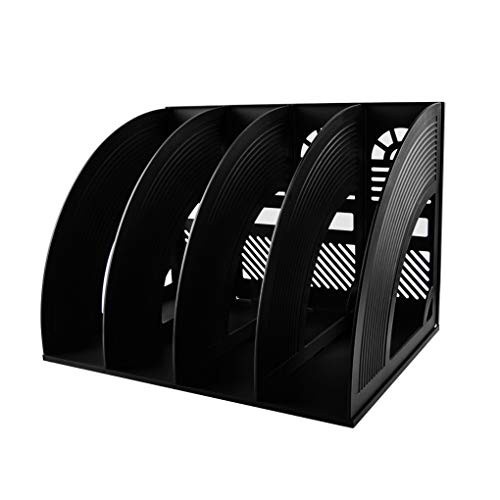 

Terlaris Sayeec File Holder Storage Folder 4 Compartment Standing