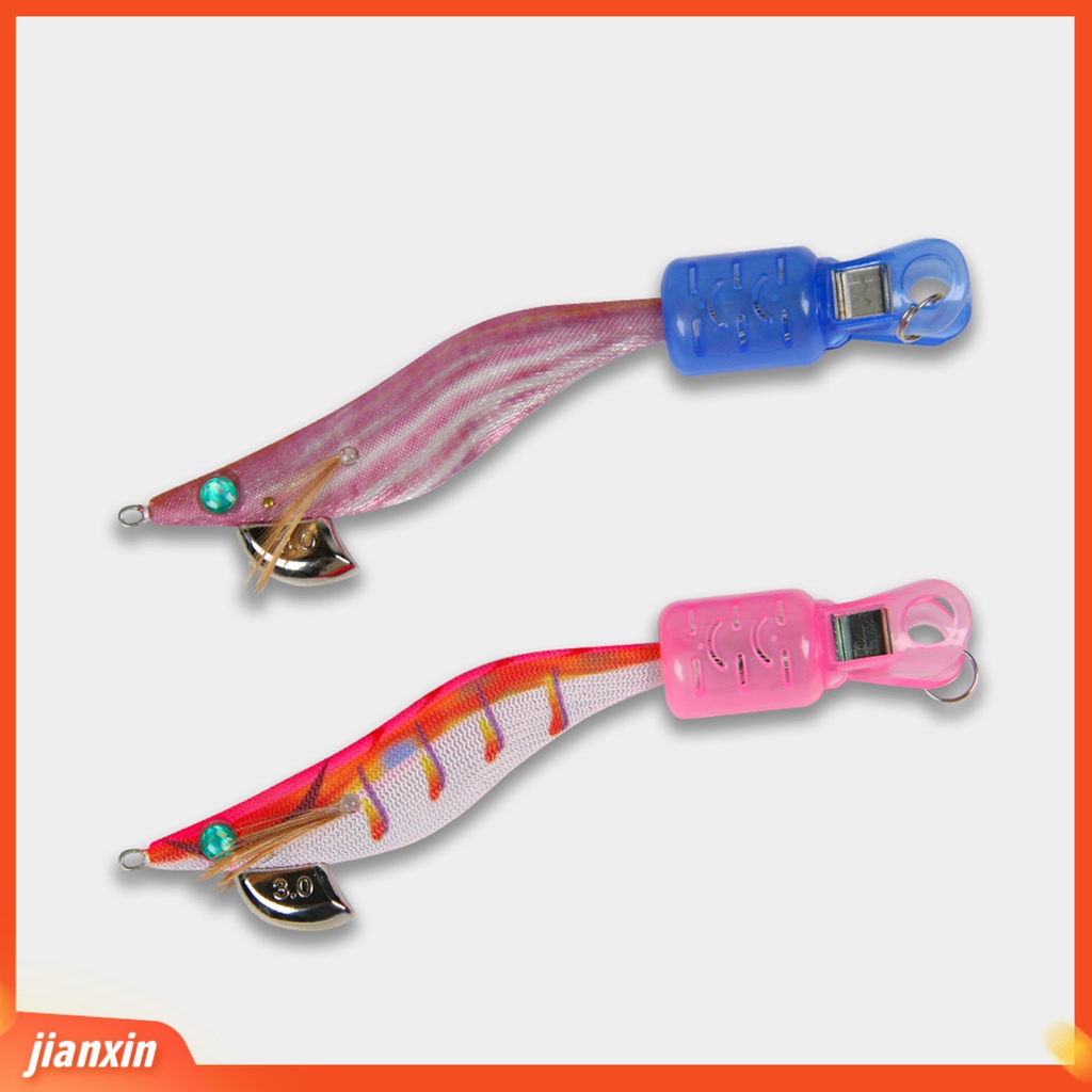 [Jianxin] 1 Set Penutup Kait Pancing Anti Gores Tahan Tusukan Penjepit Ketat Kait Udang Kayu Pelindung Cangkang Memancing Luar Ruangan