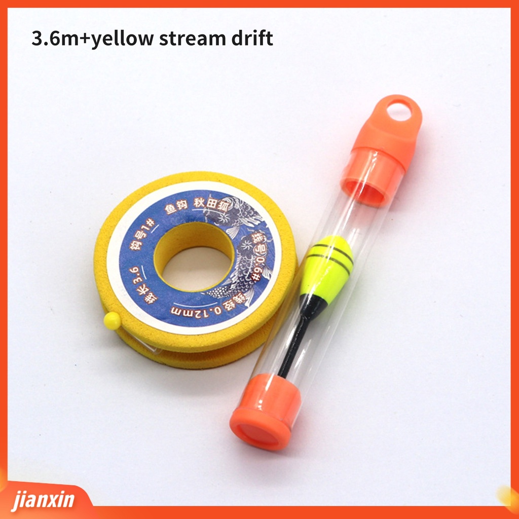 [Jianxin] fishing Line Group Universal Sangat Sensitif Kuat Stabilitas Pegangan Panjang Warna Cerah Memancing 1.8/2.7/3.6m Fleksibel Kontrol Arus Grup Pancing Aksesoris Memancing