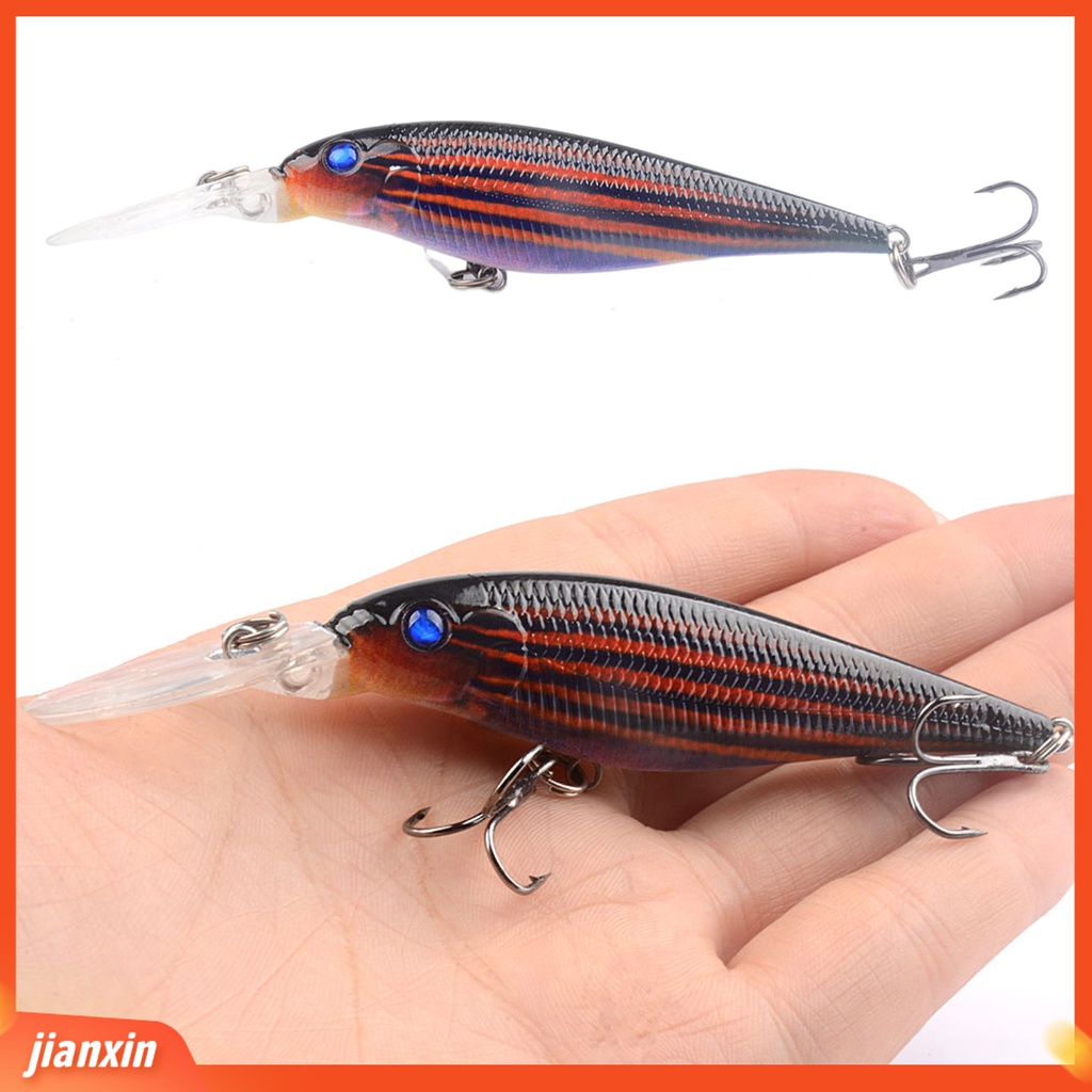 [Jianxin] 10.8cm/8.5g Umpan Pancing Penembus Kuat Menggoda Tajam Buatan Mengambang Popper Umpan Keras Untuk Pemancing