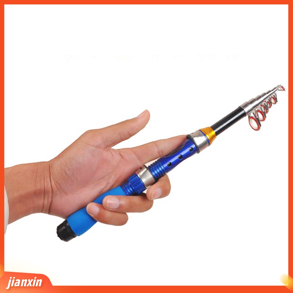 [Jianxin] 1-2.3m Sea Pole Telescopic Super Hard Portable Mini Sea Pole Rivers Tasik Peralatan Pancing Untuk Outdoor