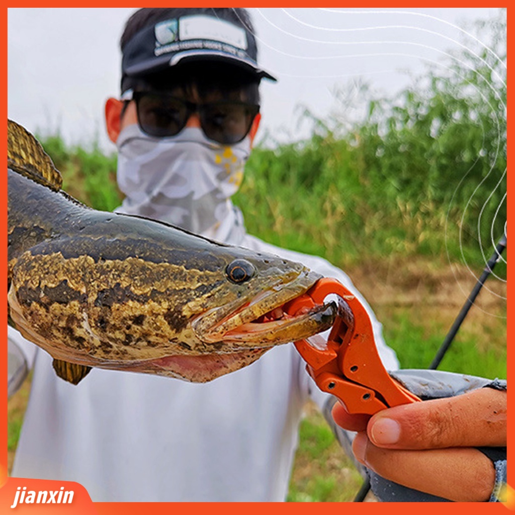 [Jianxin] Gripper / Holder Bibir Ikan Kecil Ringan Lebar Anti Gigit Warna Acak