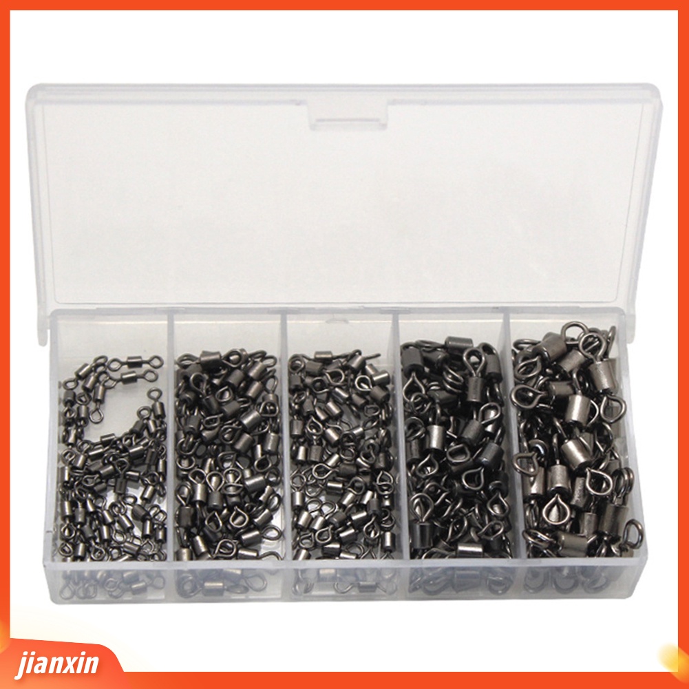 [Jianxin] 250pcs Kili-kili Pancing Barrel Swivel