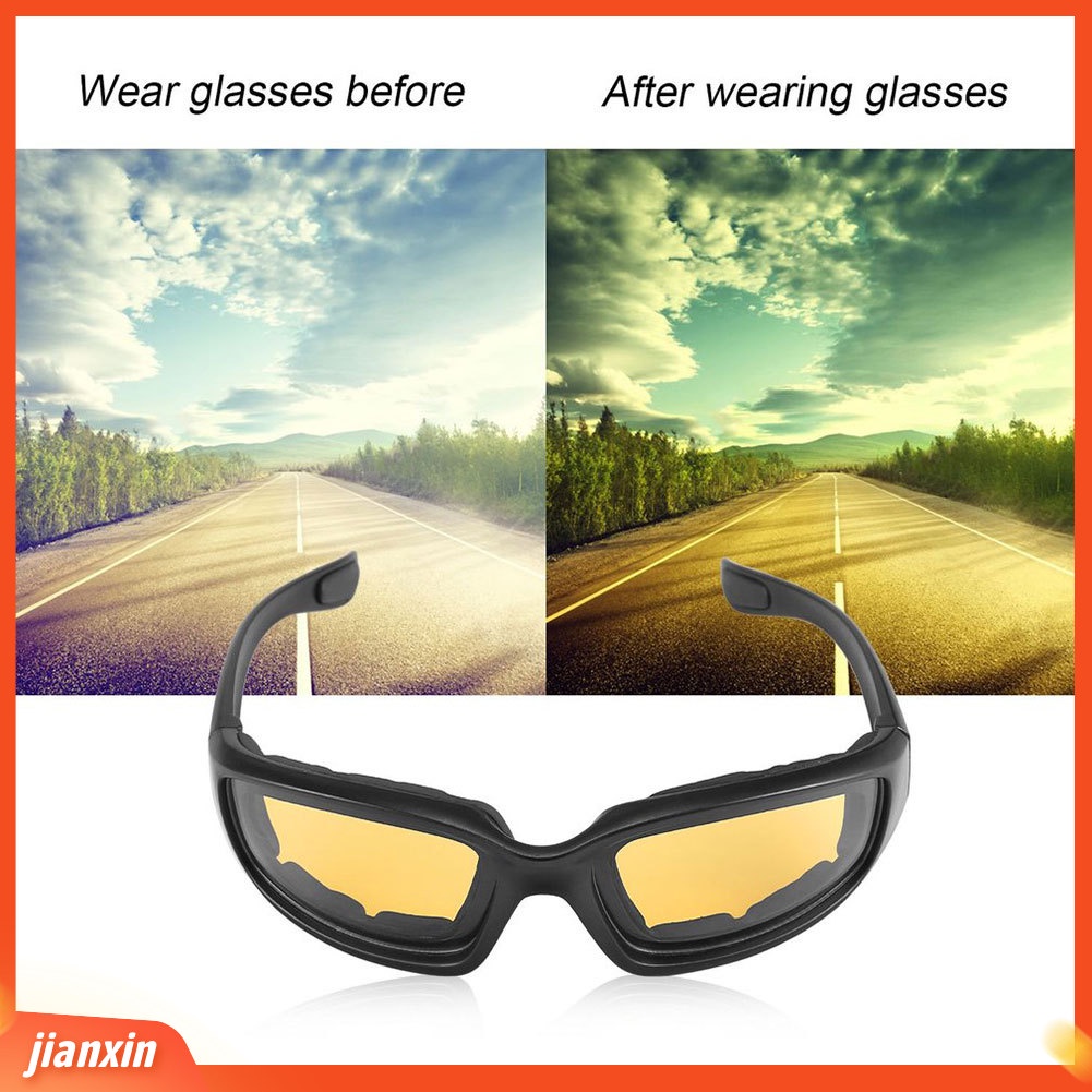 [Jianxin] motor.id Kacamata Goggle Anti UV / Debu / Angin untuk Outdoor / Motor