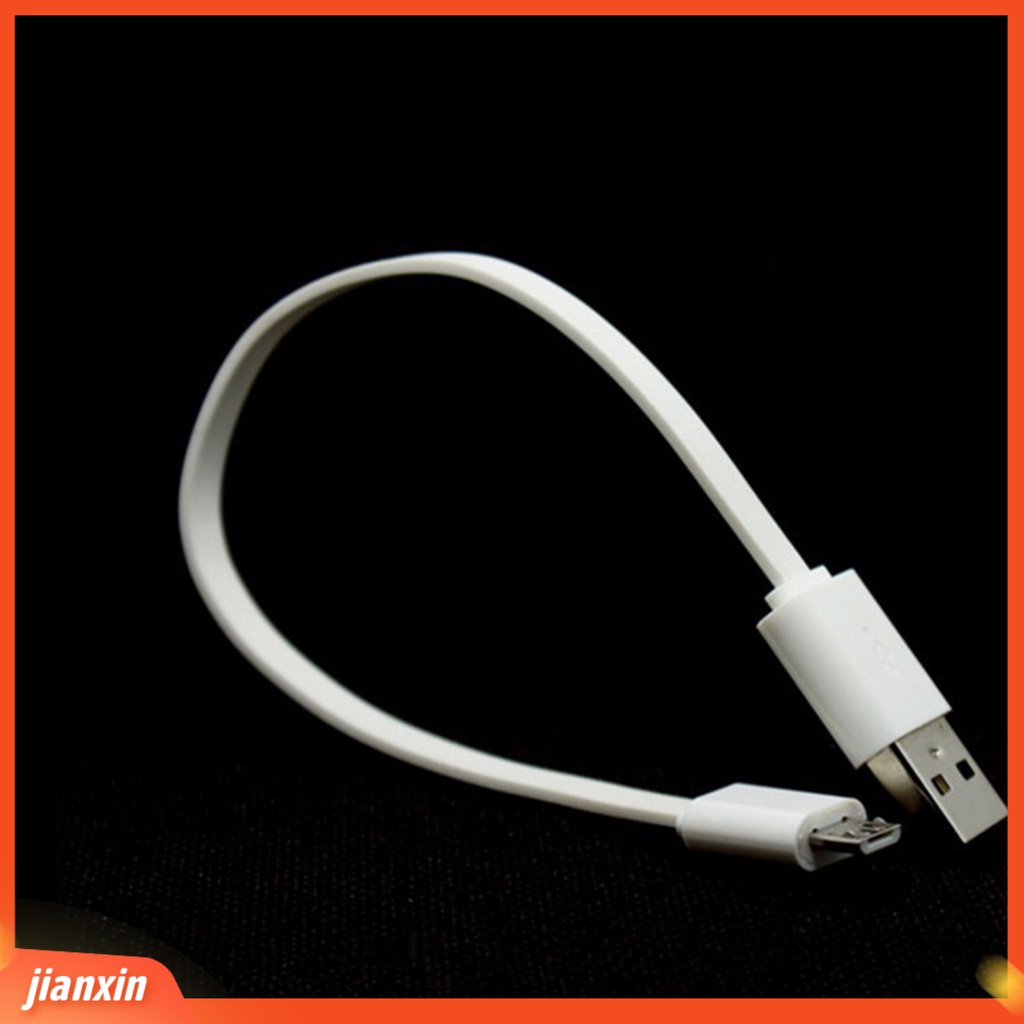 [Jianxin] Bayar di Tempat][Jianxin] Top] Kabel Data / Charger Micro USB Ultra Pendek 20cm Portable