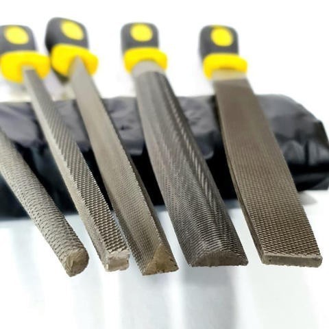 kikir besi baja asli Alat Kikir Besi Plat Halus 8 inch Set lengkap isi