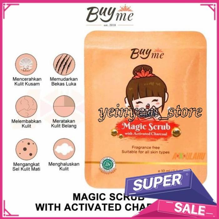 BUYME ALL PRODUCT BODY WASH / WHITENING SUNSCREEN SPRAY / MAGIC SCRUB BEST PRODUK