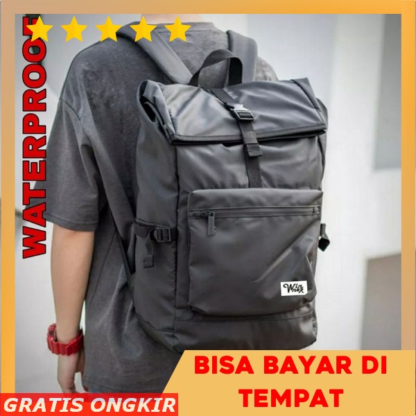 Cod Tas Ransel Body Pack Skolah Backpacker Travel Travelling Traveling Outdoor Sekolah Mahasiswa Gur