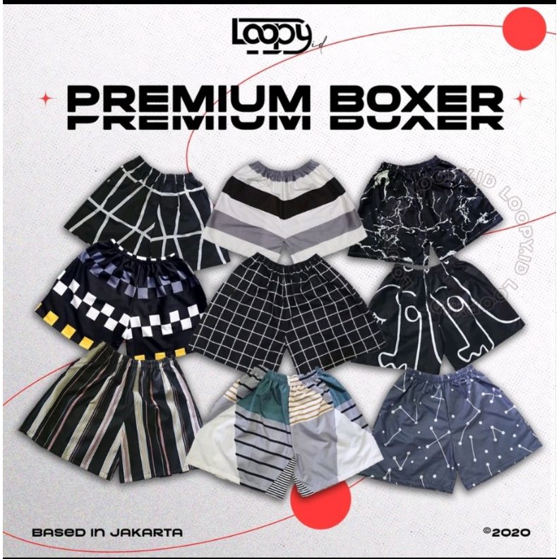 BELI BANYAK MAKIN HEMAT|BOXER AZIZOS MOTIF|BOXERAN MOTIF KECE|BOXERAN REMAJA MOTIF