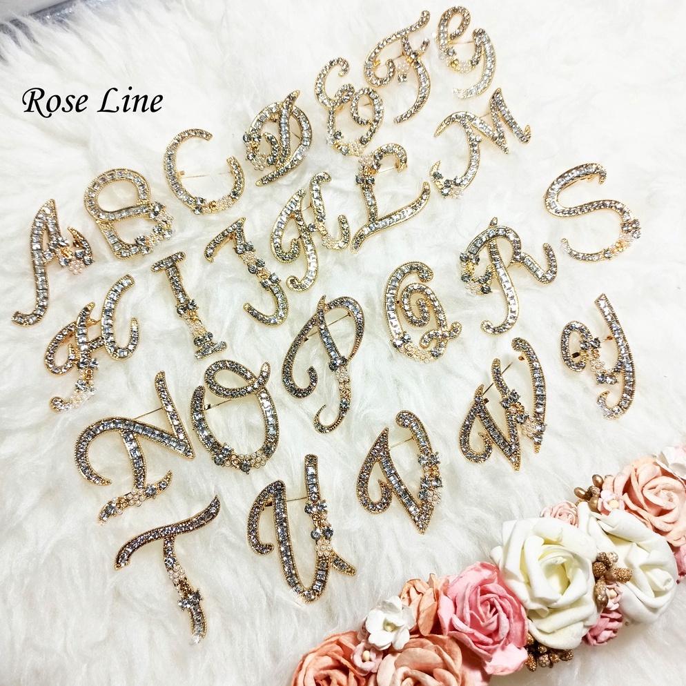 Bros Kaligrafi Huruf Lengkap "NAN.25Jn23l"