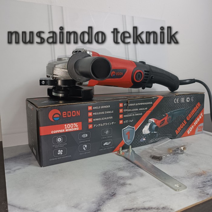Terlaris Mesin Gerinda Tangan Edon Ed1-1054T Grinda Listrik Gurinda Tangan Edon