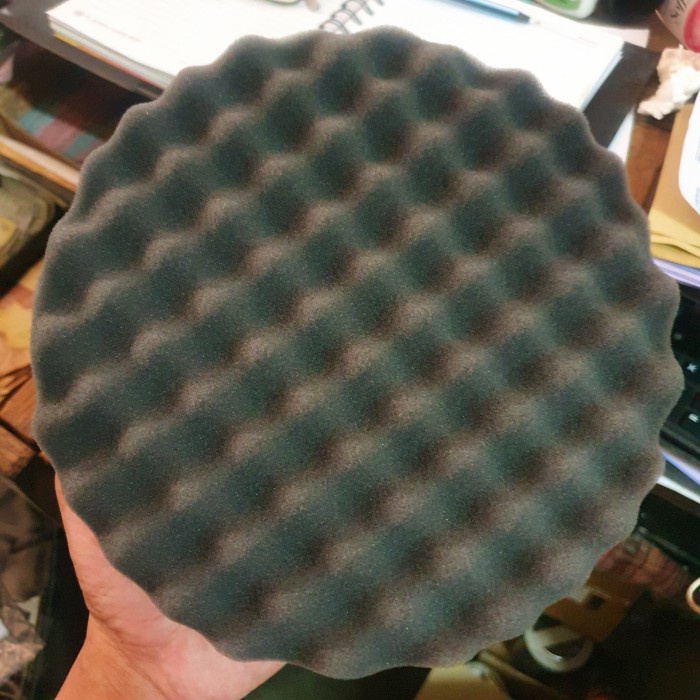 Terlaris Poles Busa Poles 3M Hitam Putih Ukuran 8 Inch