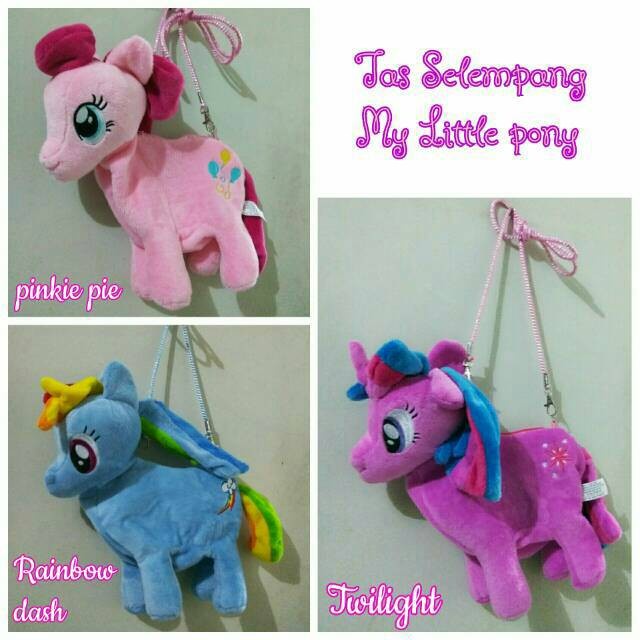 Best Seller Tas Selempang Boneka My Little Pony Kuda Poni
