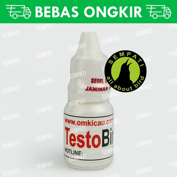 Terlaris Testo Bird Cair Om Kicau Vitamin Burung Meningkatkan Produksi Hormon