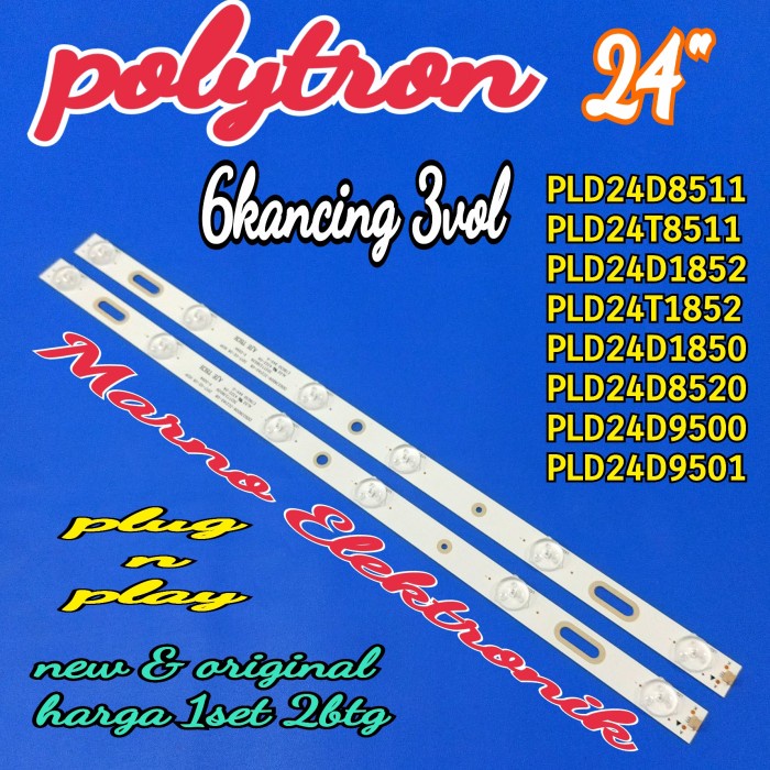 Terlaris Backlight Led Polytron Pld24D8511 Pld 24D8511 Pld24T8511 Pld 24T8511