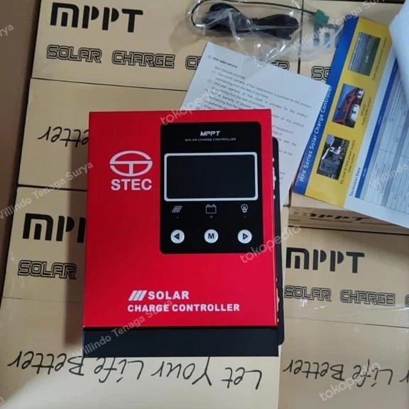 Terlaris Mppt Solar Charge Controller 100A Real Mppt 100Ampere Auto