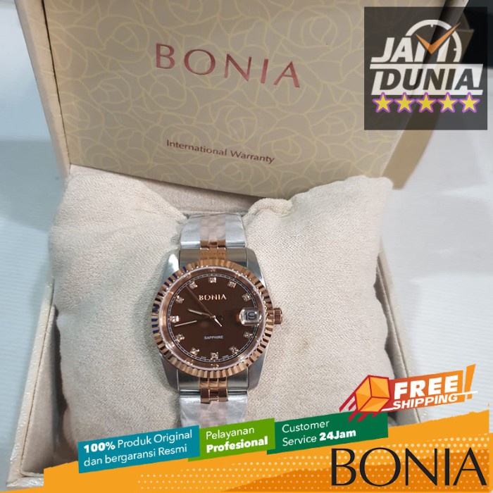 DISKON SPESIAL BONIA ORIGINAL BNB10550 3647 BONIA BNB 10550 3647 JAM WANITA CI TERMURAH
