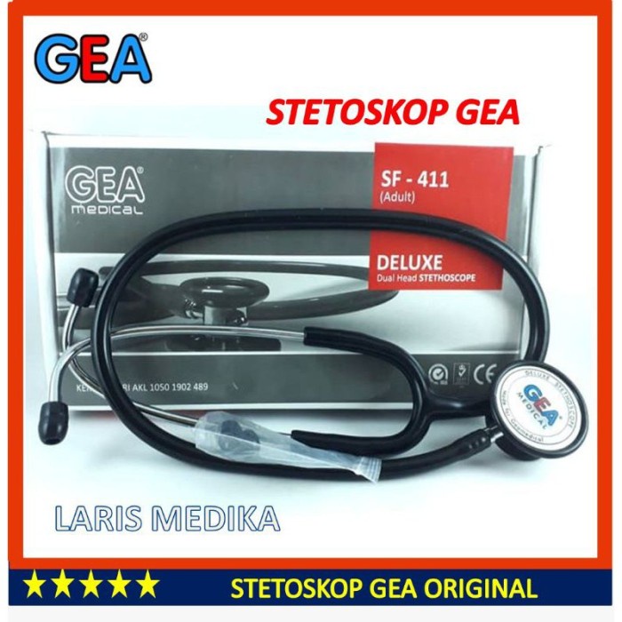 Terlaris Stetoskop Gea Sf-411 Original Stetoscope Gea Sf411 Sthetoskop Gea