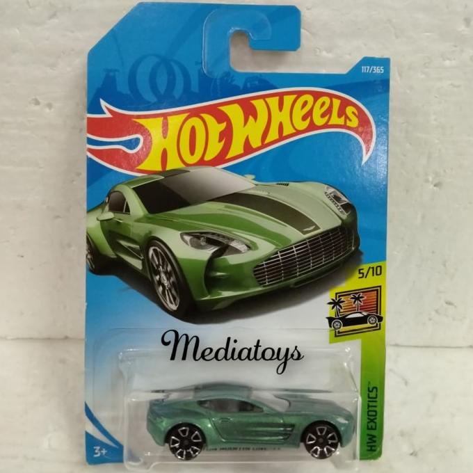 hot wheels aston martin one 77