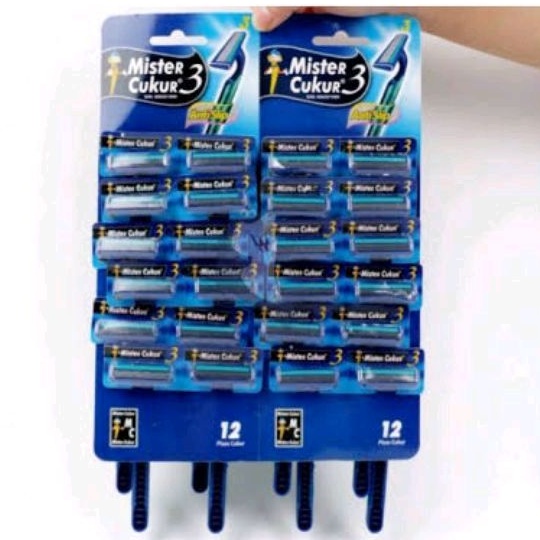 PISAU CUKUR 3 MATA , PISAU PENCUKUR BULU