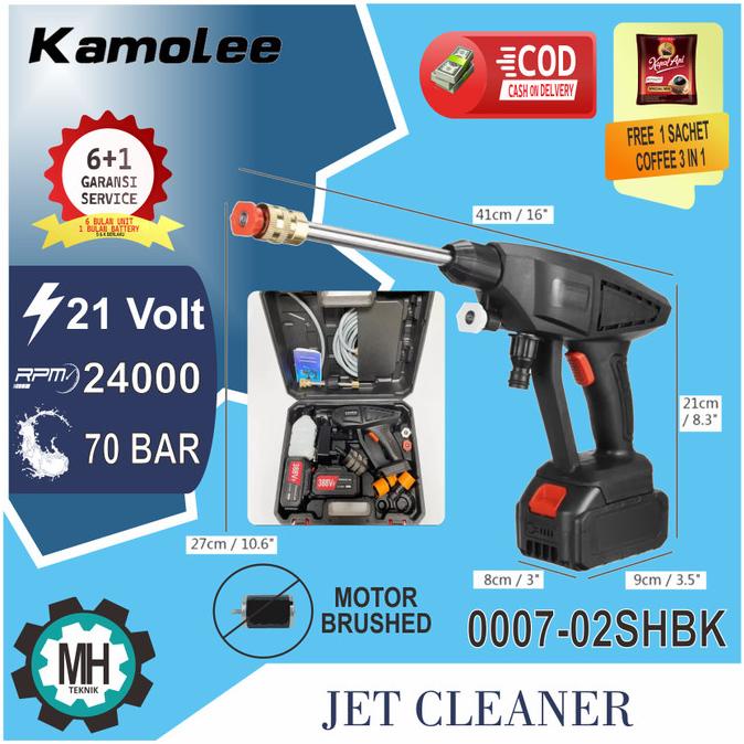 Kamolee Cordless Jet Cleaner - Varian Battery