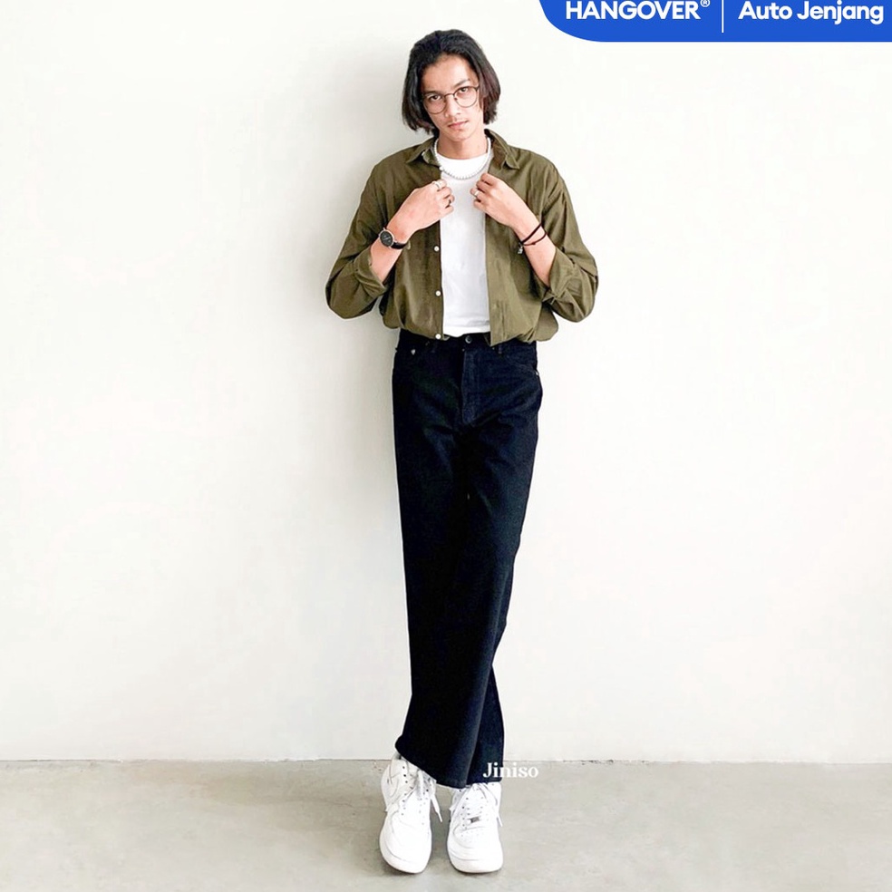 12.12 Product HOT JINISO Loose Denim Jeans Pria 816 - 826 