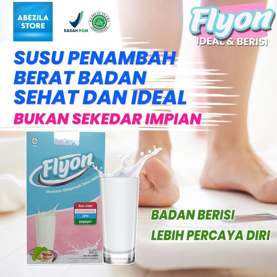 Dijamin Ori>/ Flyon Susu Original Olahan Susu Penggemuk Badan Penambah Berat Badan Alami Bpom