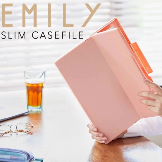 

King Jim Emily Slim Case File A4 Nuance Map Kertas Limited Edition Paling Viral