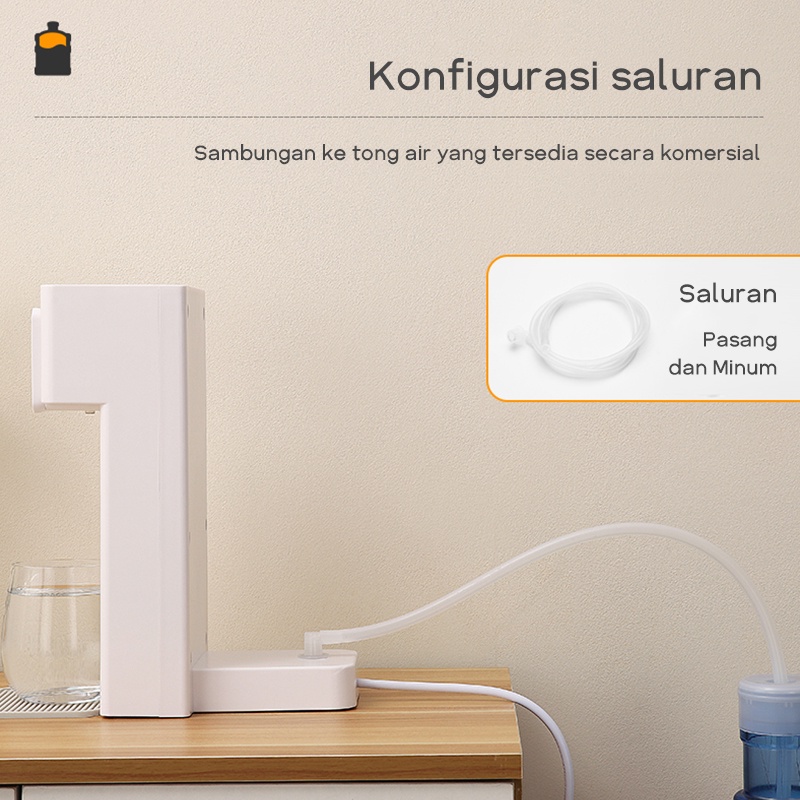 3L Water Instant Dispenser Panel LCD / Dispenser Air Instan / Dispenser Air Instan Pemanas Kecil Rumah Tangga / Hot Water Dispenser