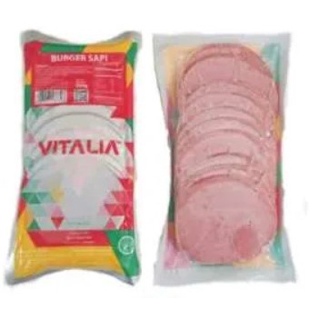 

VITALIA BURGER SAPI 10 PCS 250 GR BESAR DAGING