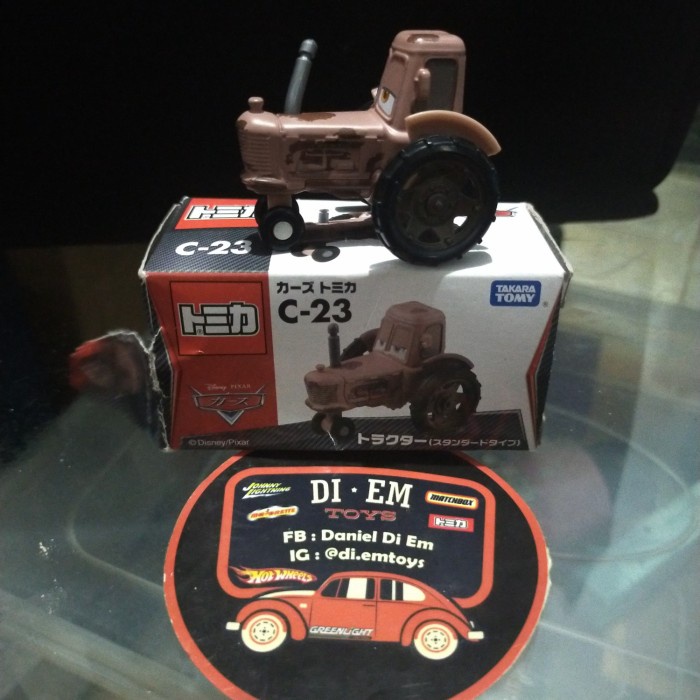 MUST HAVE TOMICA DISNEY THE CARS TRACTOR C 23 TERBARU