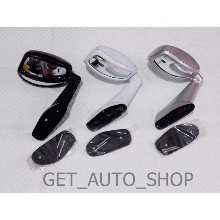 SPION KAP MESIN MOBIL FORTUNER FENDER MIRROR TOYOTA FORTUNER SILVER GS