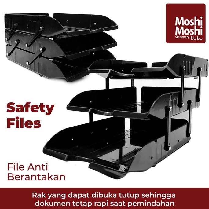 

PROMO Document Letter Tray Rak Susun Dokumen 3 Tingkat FREE 2 File Box