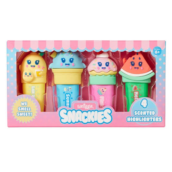 

Bestseller Smiggle Original Snackies Scented Highlighters