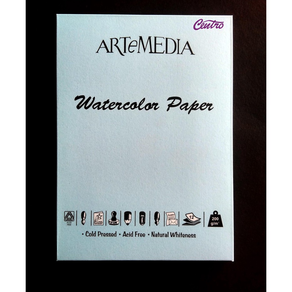 

♠ ARTeMEDIA Watercolor Paper A6