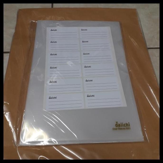 

Map Clear Daiichi L Folio Clear Holder sleeves 9002