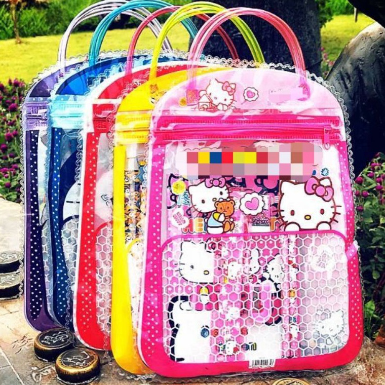 

2.2 Product HOT STATIONARY SET FREE BAG / SET ALAT TULIS ANAK SEKOLAH MOTIF KARTUN.