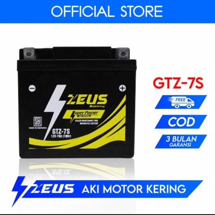 Aki Motor Yamaha Mio M3 125 cc GTZ 7S Zeus Aki kering