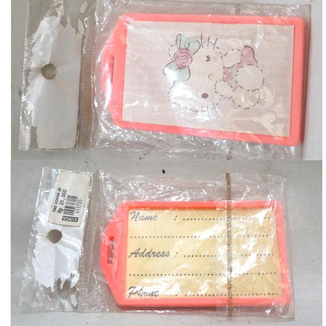 

[NEW ARRIVAL] TAG NAME ADDRESS - TAG NAMA ALAMAT KITTY - OBRAL - D7 BEST SALE