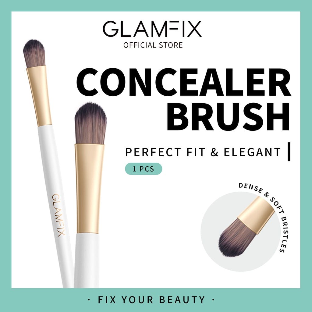 Glamfix Perfecting Concealer Brush Make Up 1 Pcs - Kuas Make Up Concealer