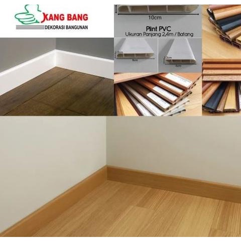 PLIN LANTAI PVC, LIS LANTAI PVC, LIS TEMBOK PVC / Lis Parket / vinyl