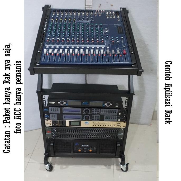 RAK POWER MIXER AUDIO 10 U / RAK TEMPAT POWER ACC SOUND SYSTEM RACK