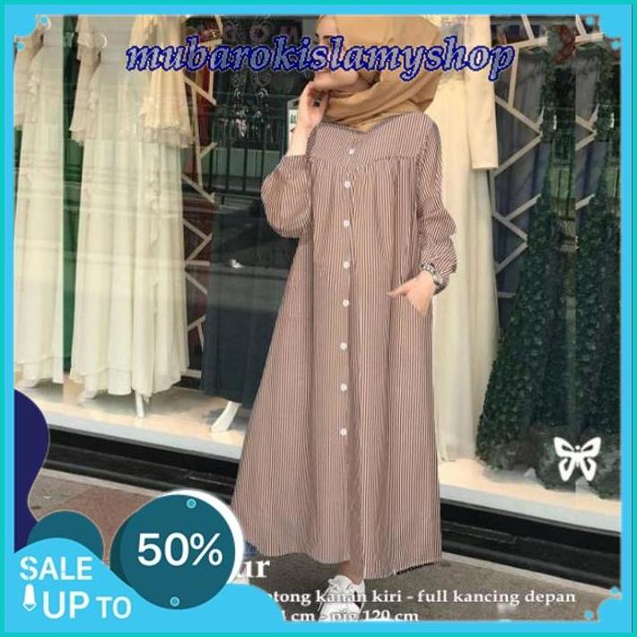 YUMIKA SALUR TUNIK DRESS BAHAN POLLY , LD 104 , PJG 0 BERKUALITAS