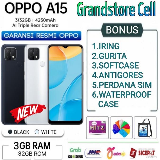 Oppo A15 Ram 3/32 Gb Garansi Resmi Oppo Indonesia