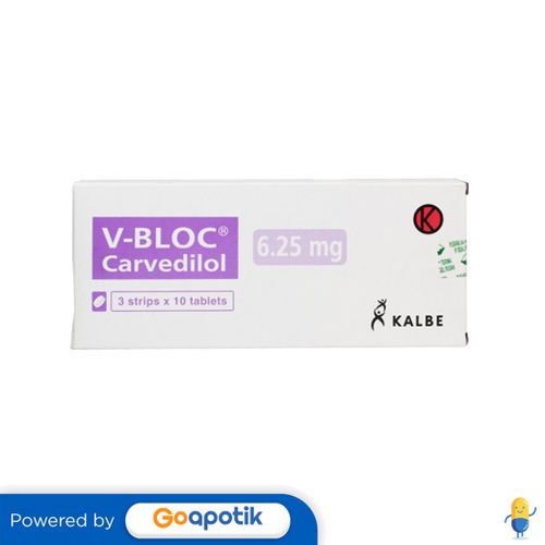 V-BLOC 6.25 MG BOX 30 TABLET