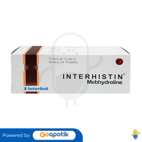 INTERHISTIN 50 MG TABLET BOX