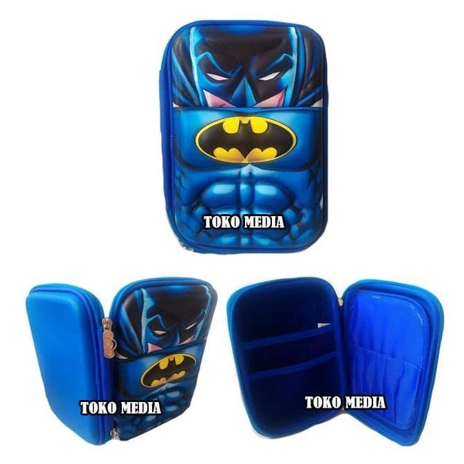 

Kotak / Tempat Pensil Organizer Karakter Ala Smiggle BATMAN