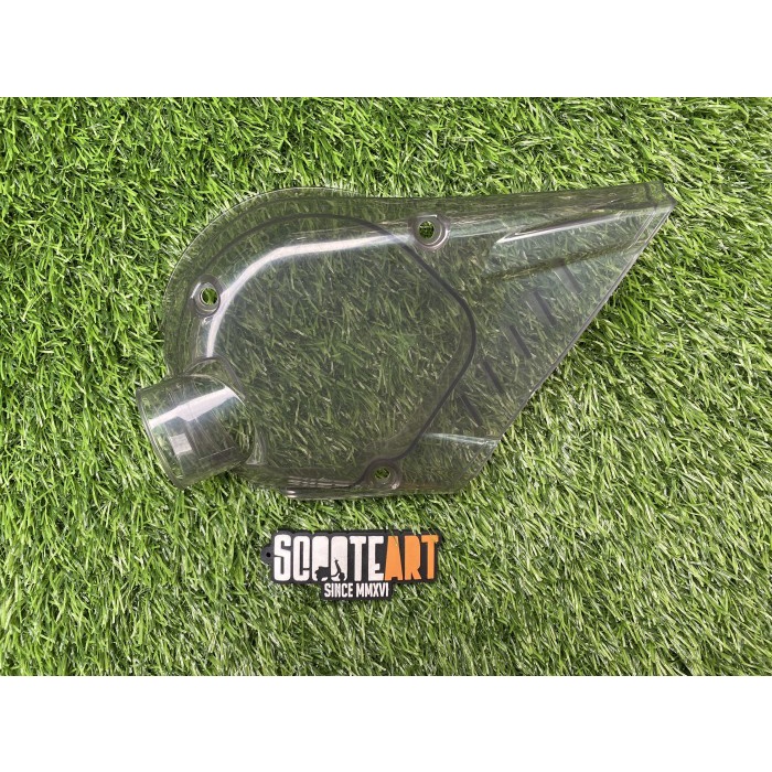 Cover Intake Transparant Smoke Vespa Matic iGet Series