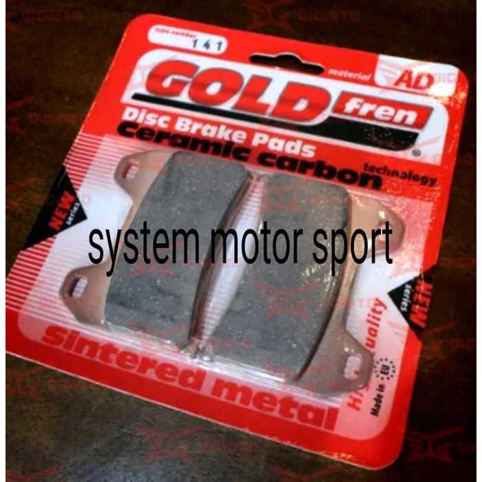 kampas rem goldfren brembo. kampas rem brembo 4piaton 2pin